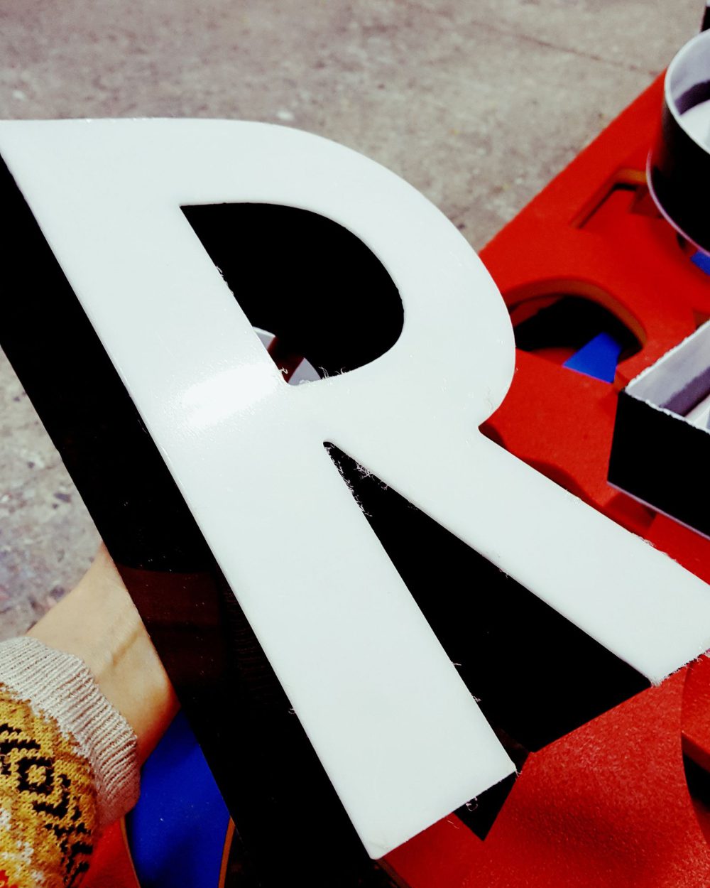 Dimensional letters produced by Ace Sign Design
