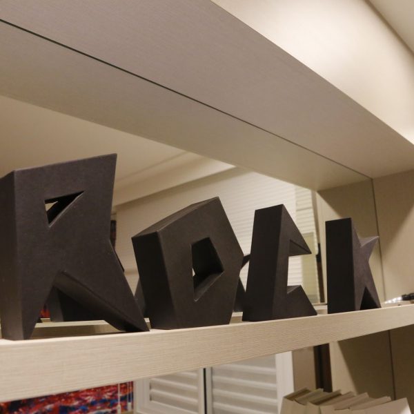 Routed dimensional letters ready for finishing